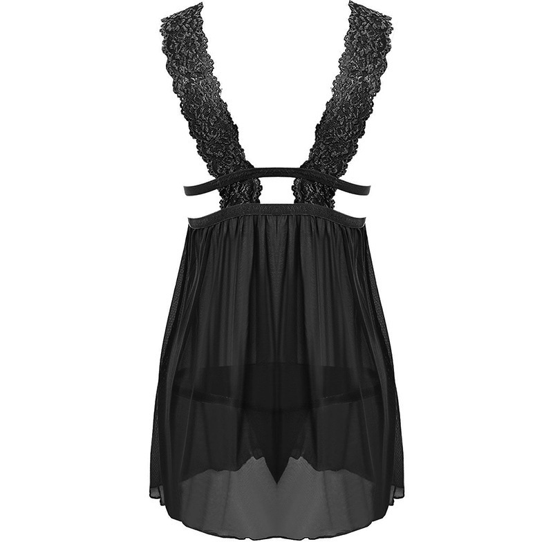 チュールレースベビードール