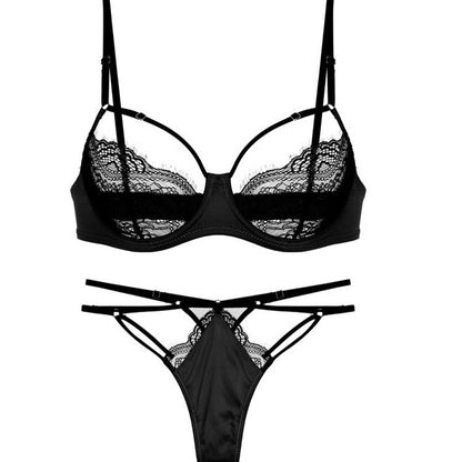 [ Influencer Recommend ] ノワールストラップレース (ブラショーツセット)